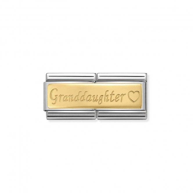 Nomination Double Gold Granddaughter 030710/15