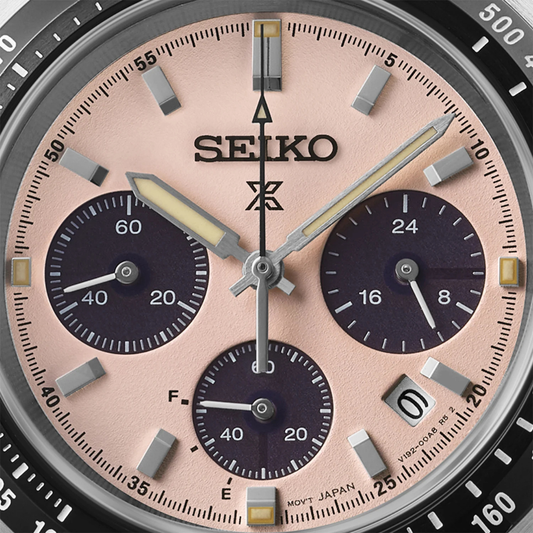 Seiko Prospex Speedtimer ‘Youngtimer’ in Pale Pink Watch SSC963P1