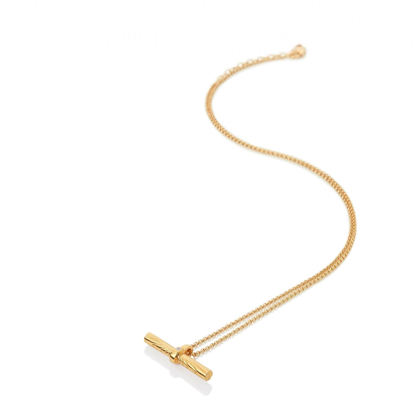 Hot Diamonds x Golden Edit Hope Bar Pendant DP848
