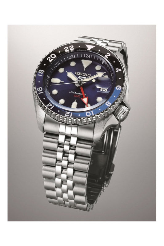 Seiko 5 Sports GMT Blueberry SSK003K1 Re-Interpretation Watch