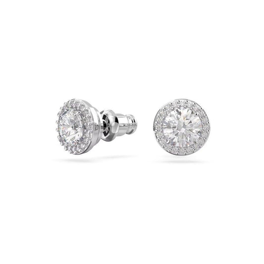 Swarovski Constella Stud Earrings with Round-Cut White Crystal 5636269