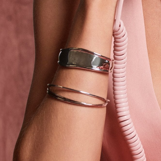 Hot Diamonds Sterling Silver Trio Bangle DC218