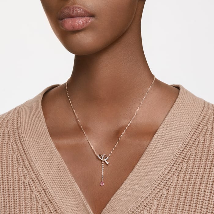 Swarovski Volta Y Bow Necklace 5647569