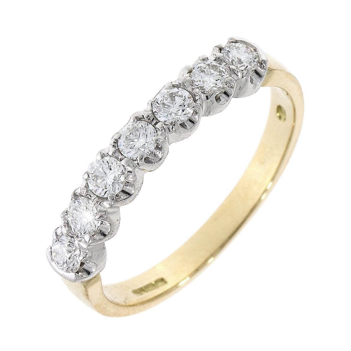 18ct Yellow Gold Diamond Ring