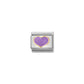 Nomination Composable Purple Enamel Heart Charm 030283/22