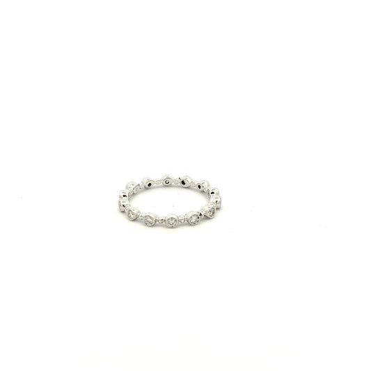 18ct White Gold Diamond Ring - Judith Hart Jewellers