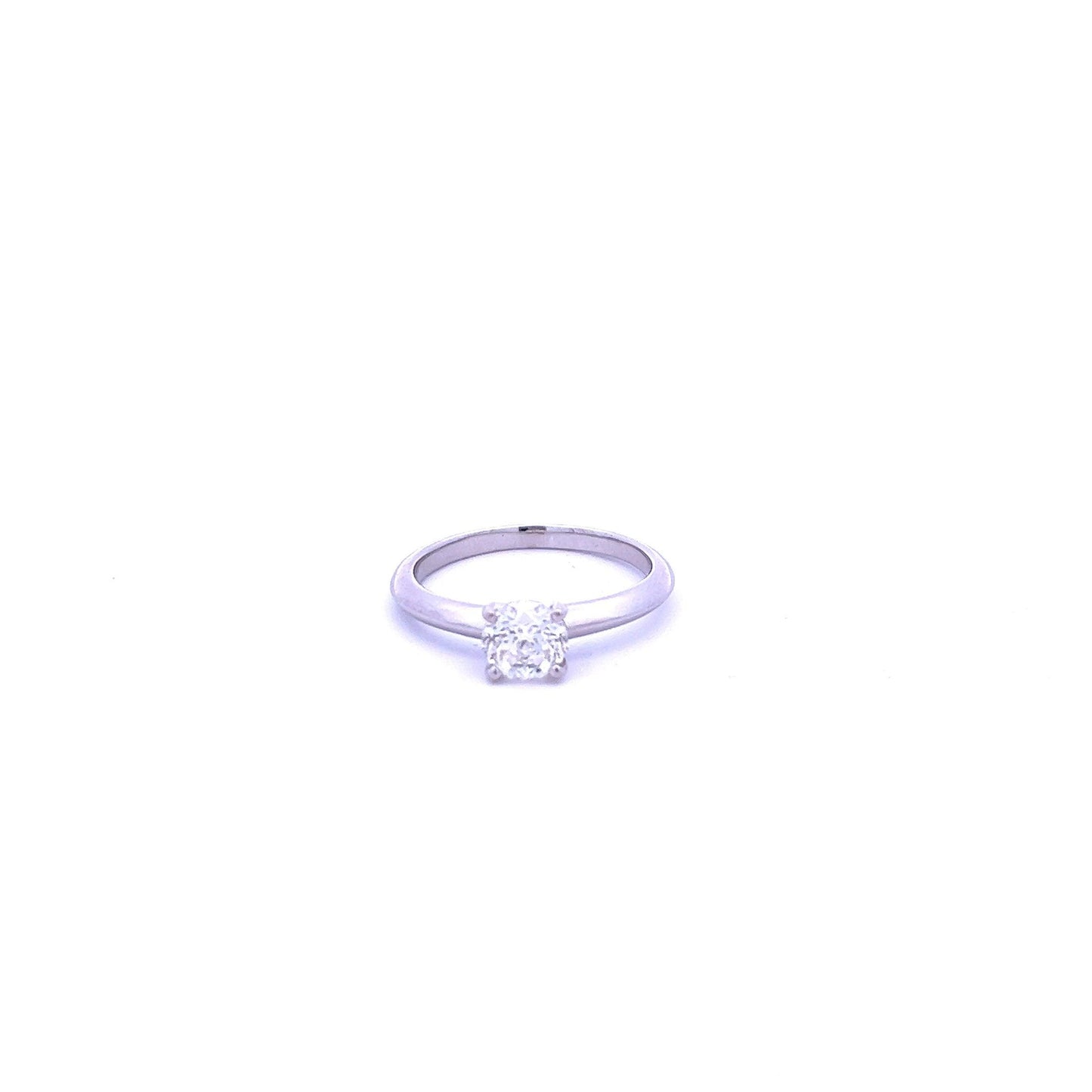 18ct White Gold 0.78ct Brilliant Cut Diamond Ring