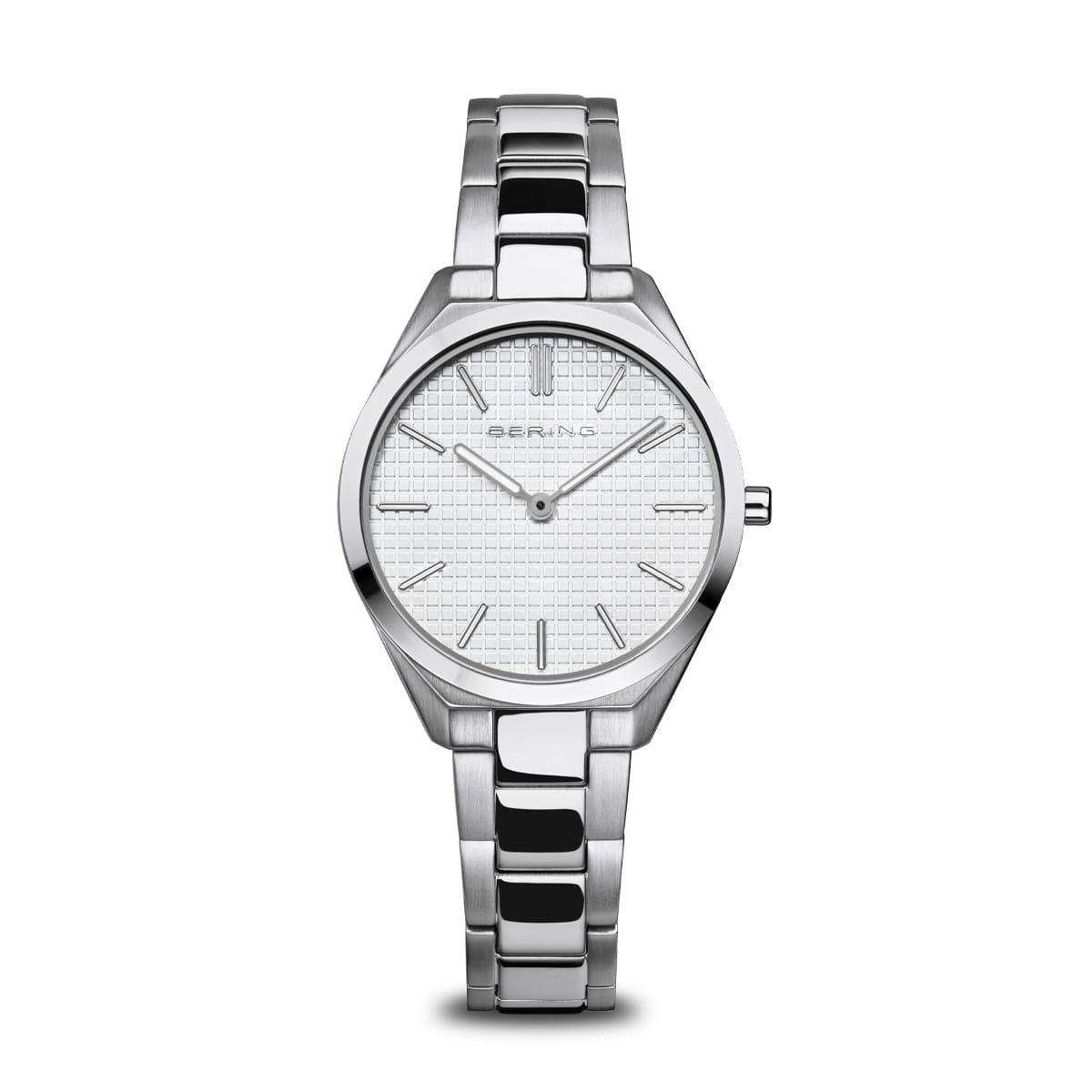 Bering ultra slim solar sale watch