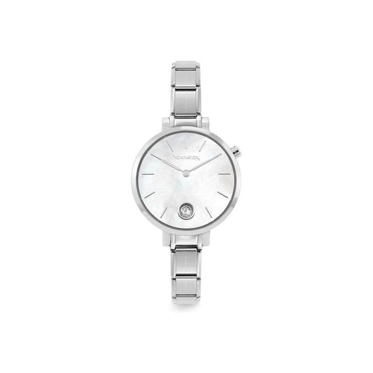 Nomination Classic Paris Mother of Pearl & CZ Dial Watch 076033/008 - Judith Hart Jewellers
