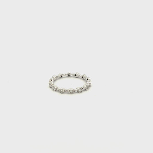 18ct White Gold Diamond Ring