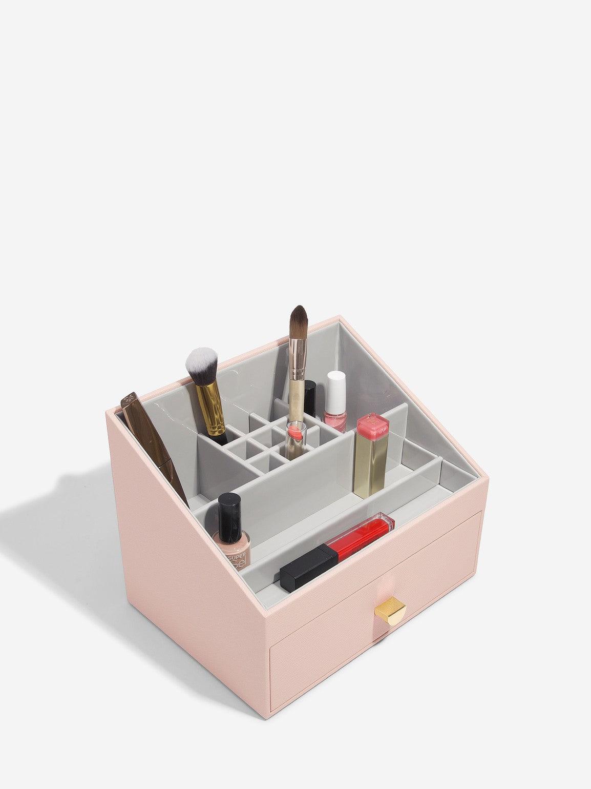 Stackers Blush Pink Makeup Organiser - Judith Hart Jewellers