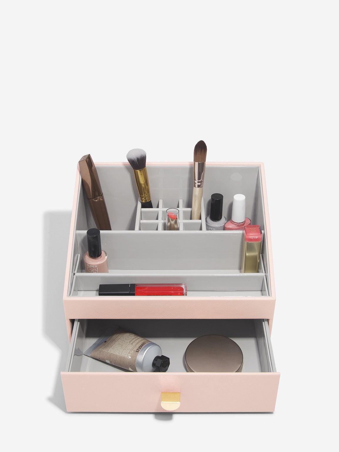 Stackers Blush Pink Makeup Organiser - Judith Hart Jewellers