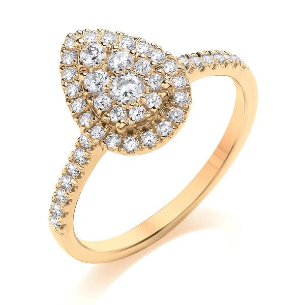 CDW01 Round Engagement Ring