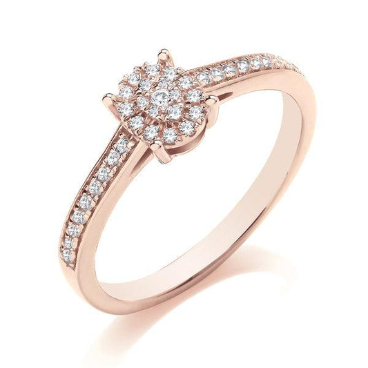COG01 Round Engagement Ring