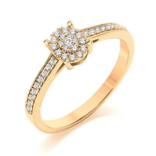 COG01 Round Engagement Ring