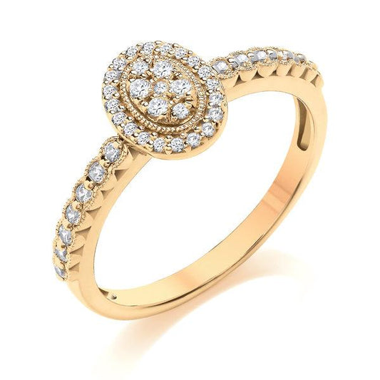 COM01 Round Engagement Ring