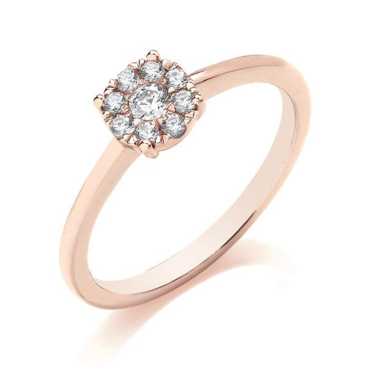 CRP04 Round Engagement Ring