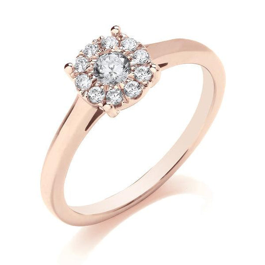 CRP05 Round Engagement Ring