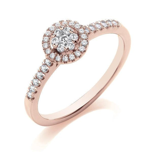 CRW03 Round Engagement Ring