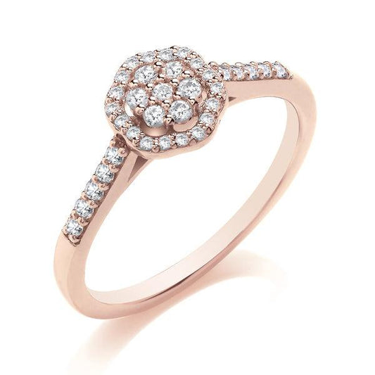 CXW01 Round Engagement Ring