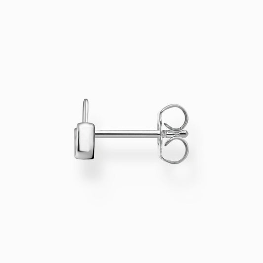 Thomas Sabo Sterling Silver Cubic Zirconia Padlock Single Stud Earring H2219-051-14 - Judith Hart Jewellers