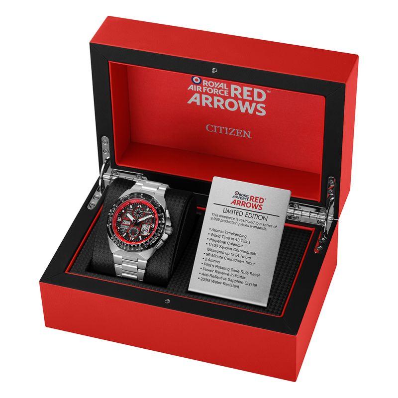 Citizen RED ARROWS LIMITED EDITION SKYHAWK A.T JY8126-51E - Judith Hart Jewellers
