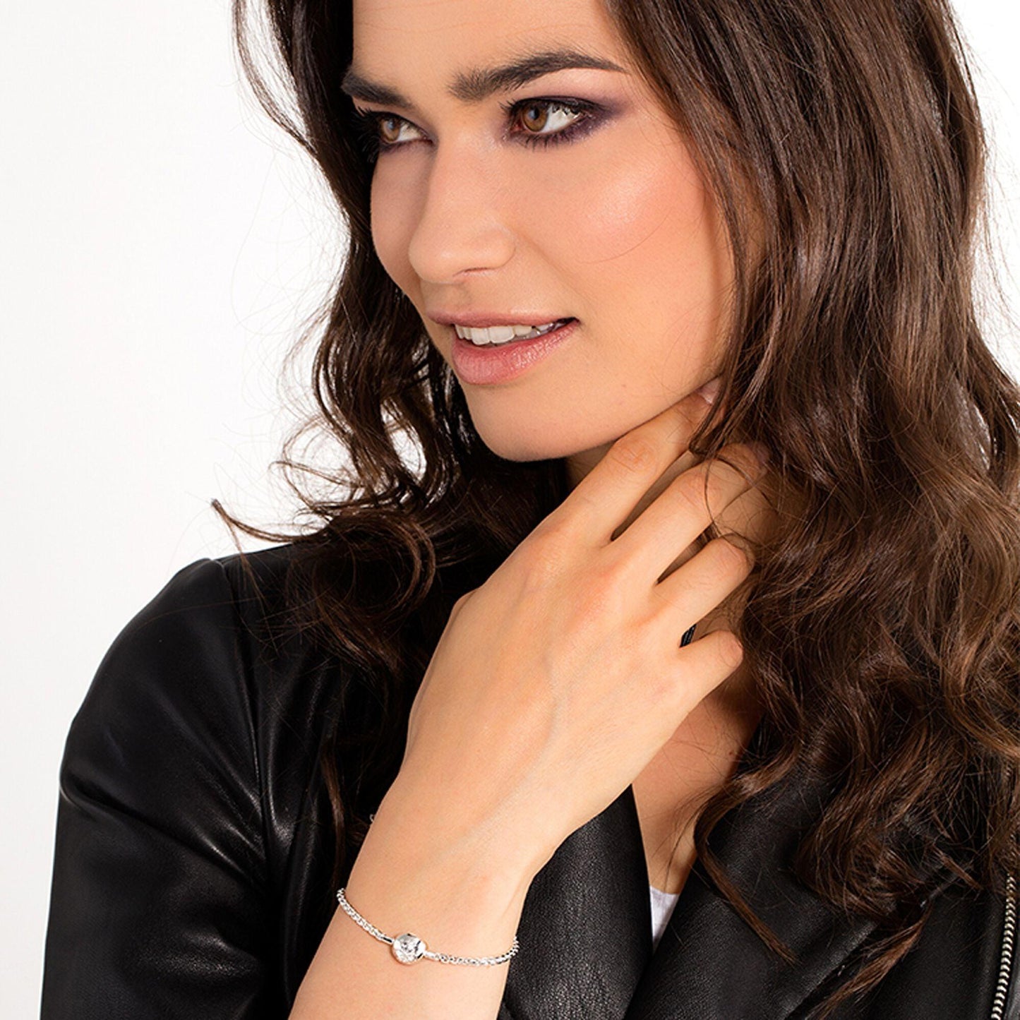 Thomas Sabo Karma Beads Silver Bracelet KA0001-001-12 - Judith Hart Jewellers