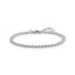 Thomas Sabo Sterling Silver Plain Curb Bracelet LBA0105 - Judith Hart Jewellers