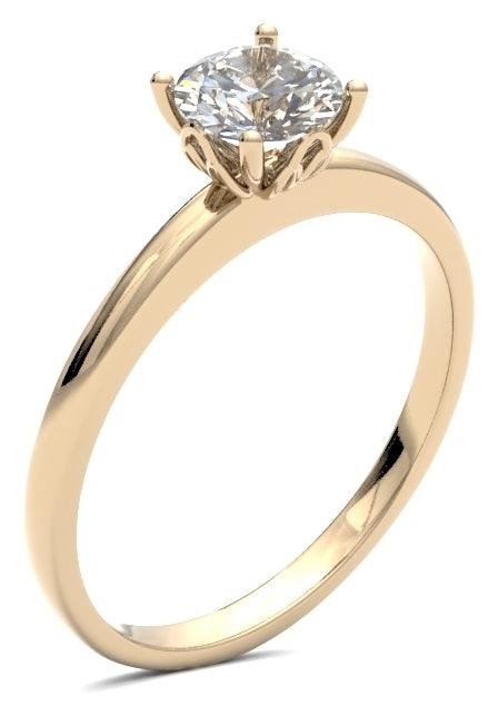 RPP06 Round Engagement Ring