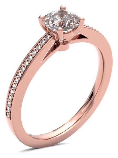 RSG01 Round Engagement Ring