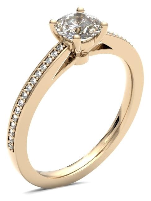 RSG01 Round Engagement Ring