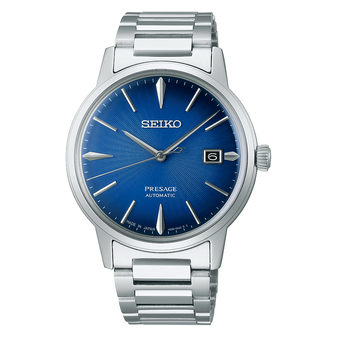 Seiko Presage Cocktail Time Blue SRPJ13J1 - Judith Hart Jewellers