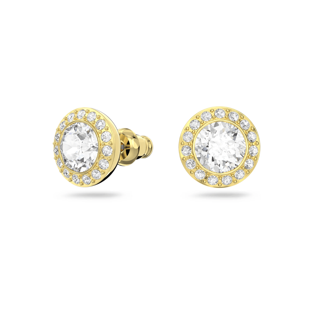 Swarovski Angelic Yellow Gold Plated Stud Earrings