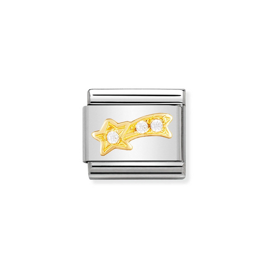 Nomination Classic Gold Shooting Star Charm 030308/25