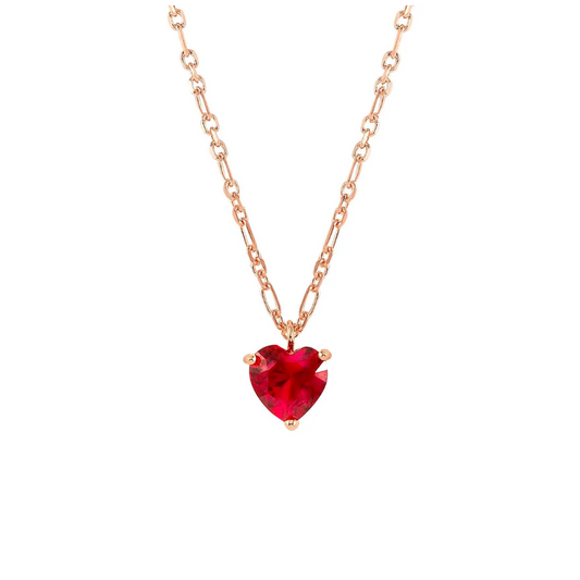 Nomination Sweetrock Heart Necklace Red 148047/011