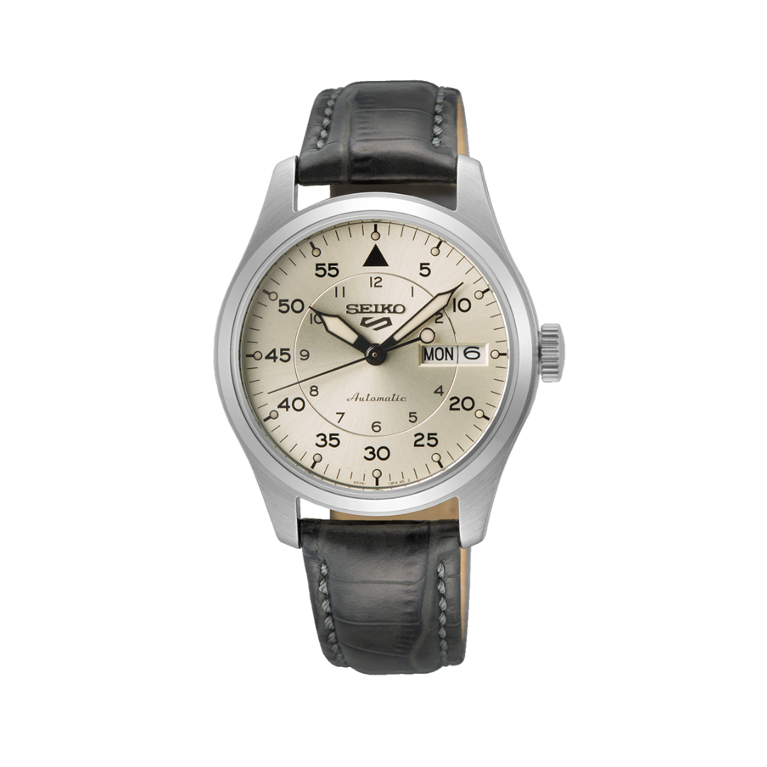 Seiko 5 ‘Champagne Flieger’ Suit Style Watch SRPJ87K1