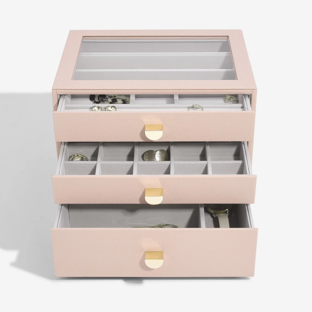 Stackers Classic Pink Jewellery Storage Box – Judith Hart Jewellers