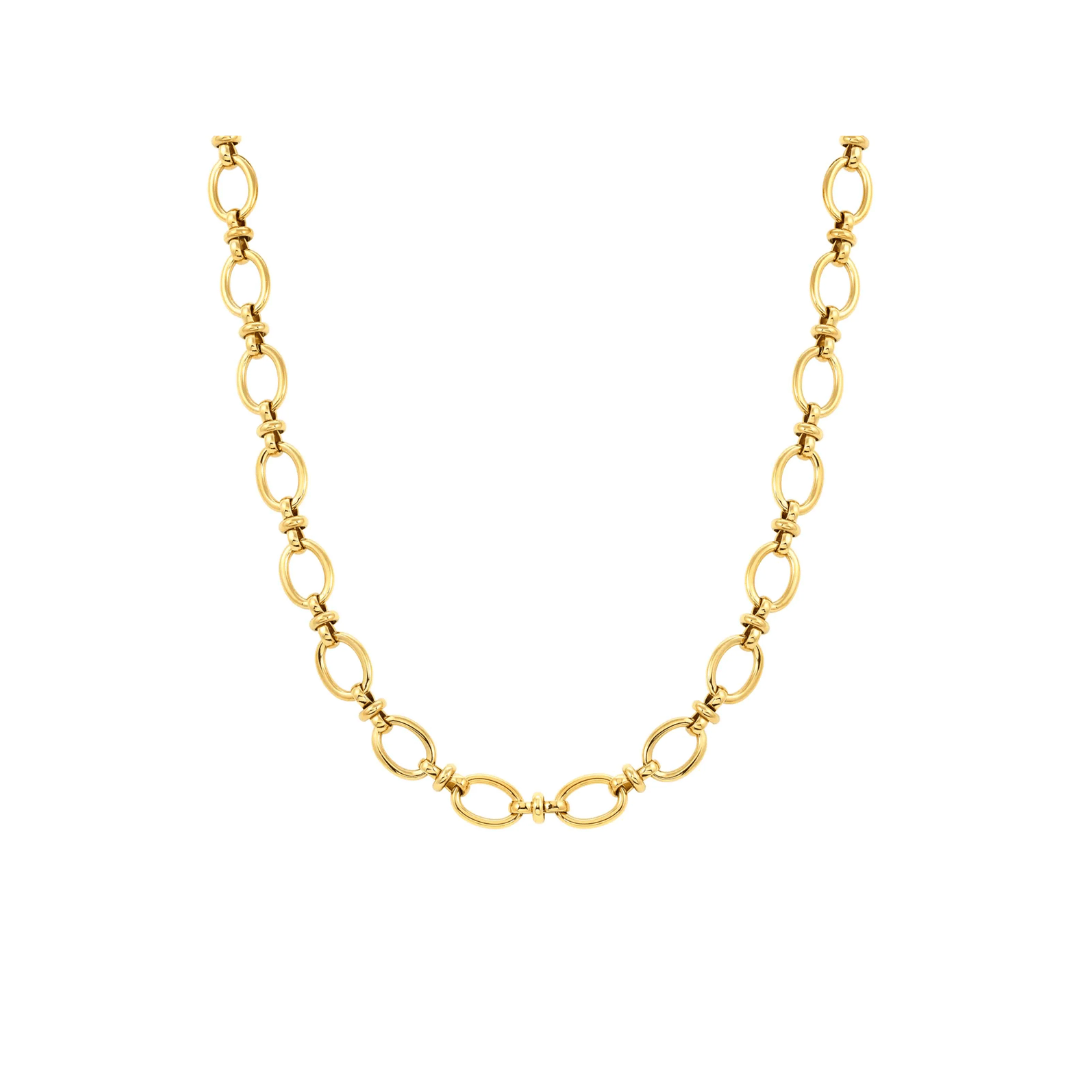 Nomination 95cm Yellow Gold Plate Affinity Chain 028605/012 - Judith Hart Jewellers