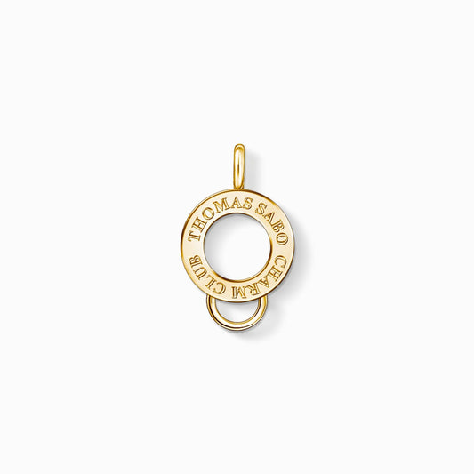 Thomas Sabo Yellow Gold-Plated Charm Carrier X0247 - Judith Hart Jewellers