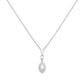 Diamonfire Marquise Pave Surround Cubic Zirconia Necklace N4340