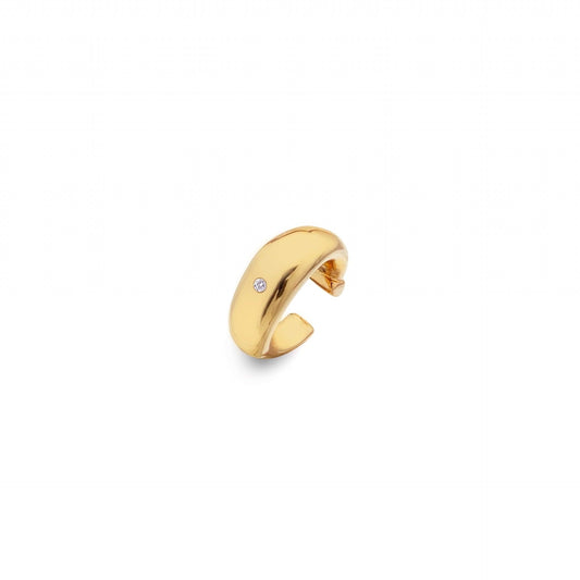 Hot Diamonds x Jac Jossa Soul Organic Single Ear Cuff DE663 - Judith Hart Jewellers