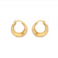 Hot Diamonds x Jac Jossa Soul Statement Hoop Earrings DE672 - Judith Hart Jewellers