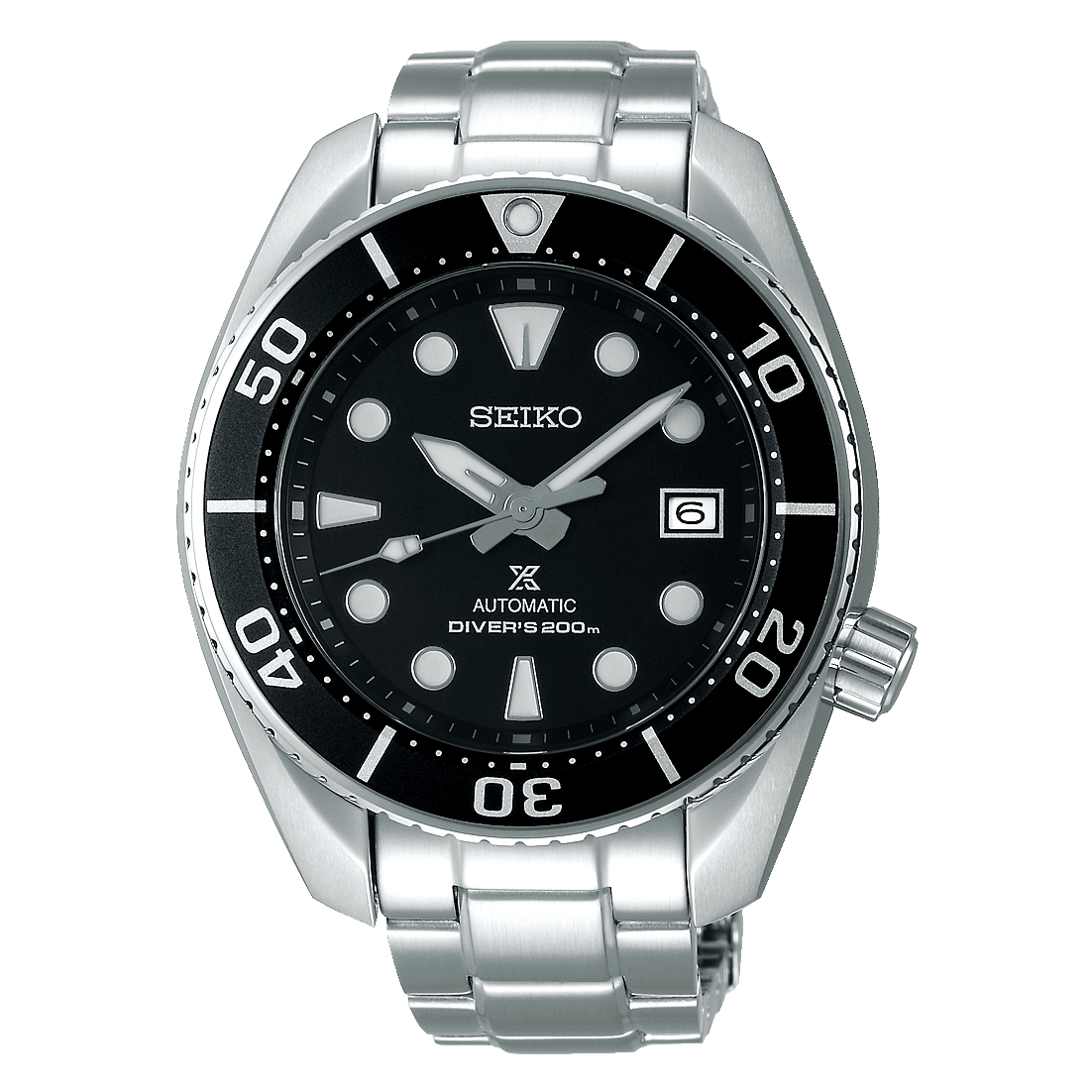 Seiko Prospex Sumo Automatic Diver s Black Dial Watch SPB101J1