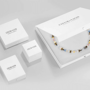 Coeur De Lion Rose Pyramids Hoops - Judith Hart Jewellers
