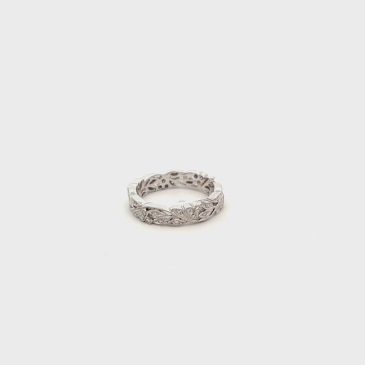 18ct White Gold Diamond Ring