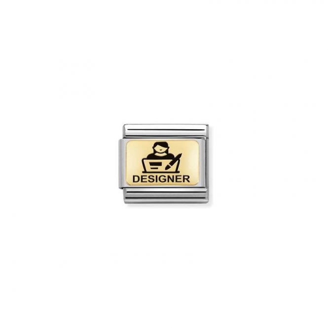 Nomination Classic Gold Designer Charm 030166/09