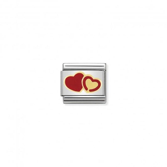Nomination Red Hearts Full Cut Out 030253/29 - Judith Hart Jewellers