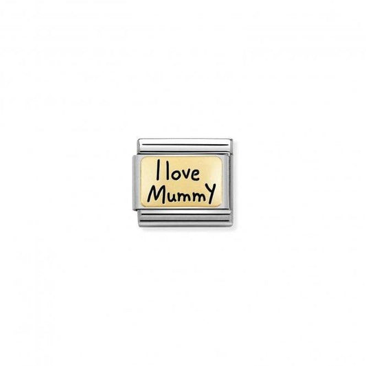 Nomination I Love Mummy Gold 030166/02 - Judith Hart Jewellers