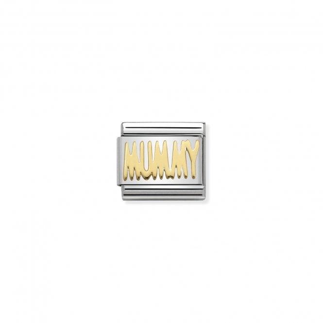 Nomination Gold Mummy 030107/21 - Judith Hart Jewellers