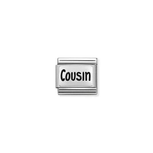 Nomination Classic Silver Cousin Charm 330109/12